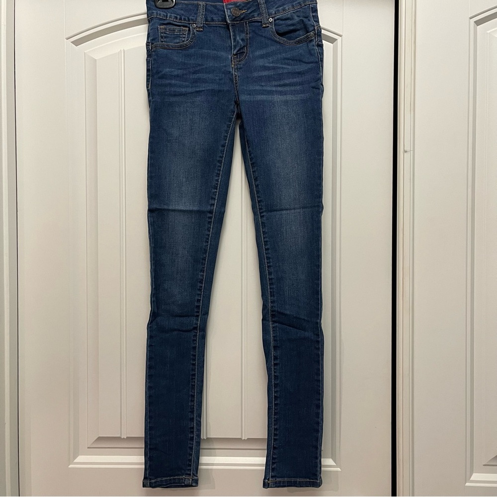 Wax Jean Women's Dark Blue Skinny Jeans